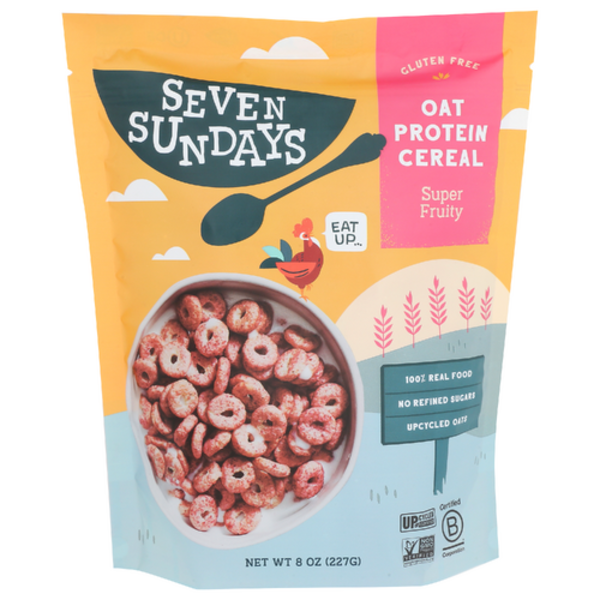 Seven Sundays Super Fruity Oat Protein Cereal
