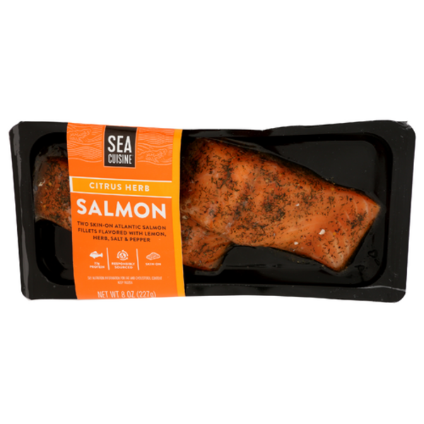 Sea Cuisine Citrus Herb Rubbed Salmon