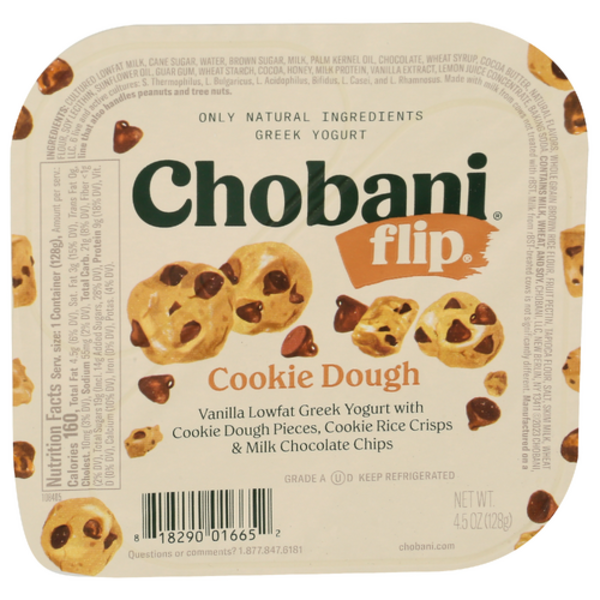 Chobani Cookie Dough Flip Greek Yogurt