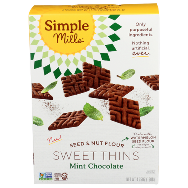 Simple Mills Mint Chocolate Seed & Nut Flour Sweet Thins